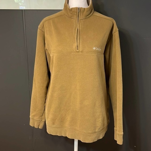 Columbia mens size medium army green‎ pullover